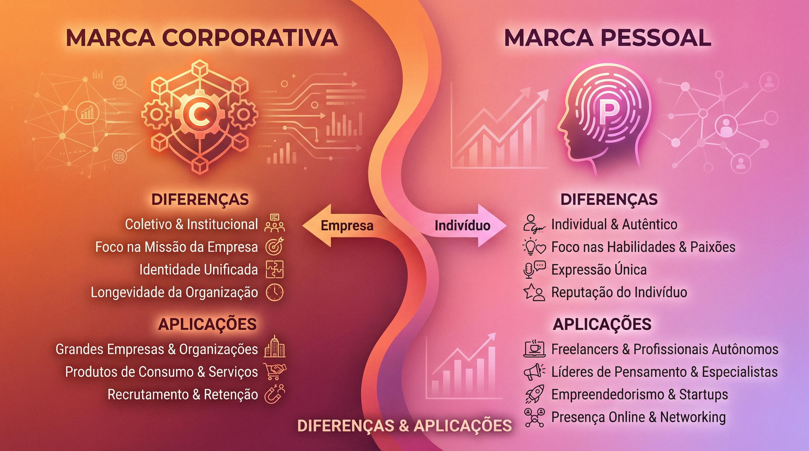 Marca Pessoal vs Marca Corporativa: Qual Você Precisa?